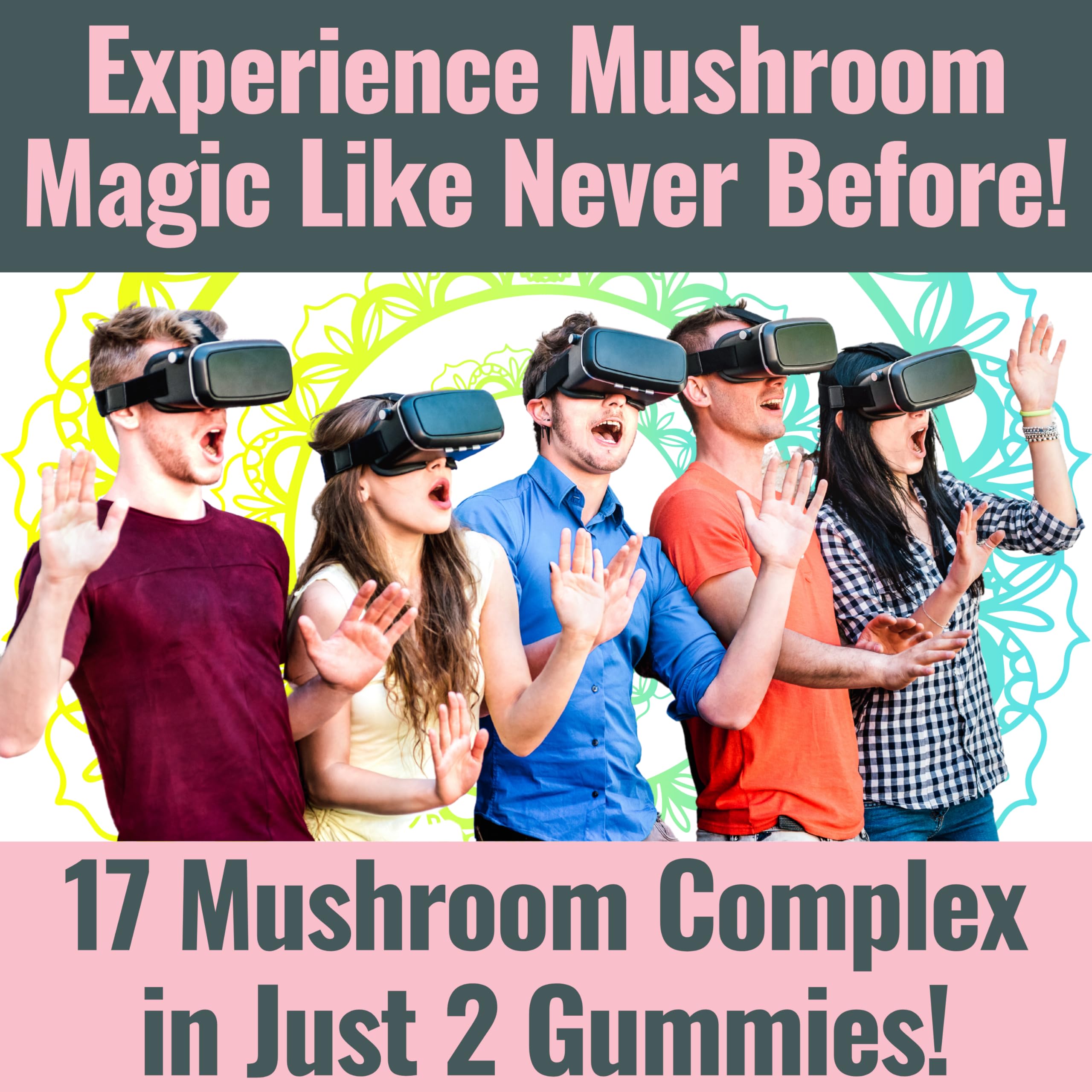 Close-up of SHIZAM gummies showing colorful texture