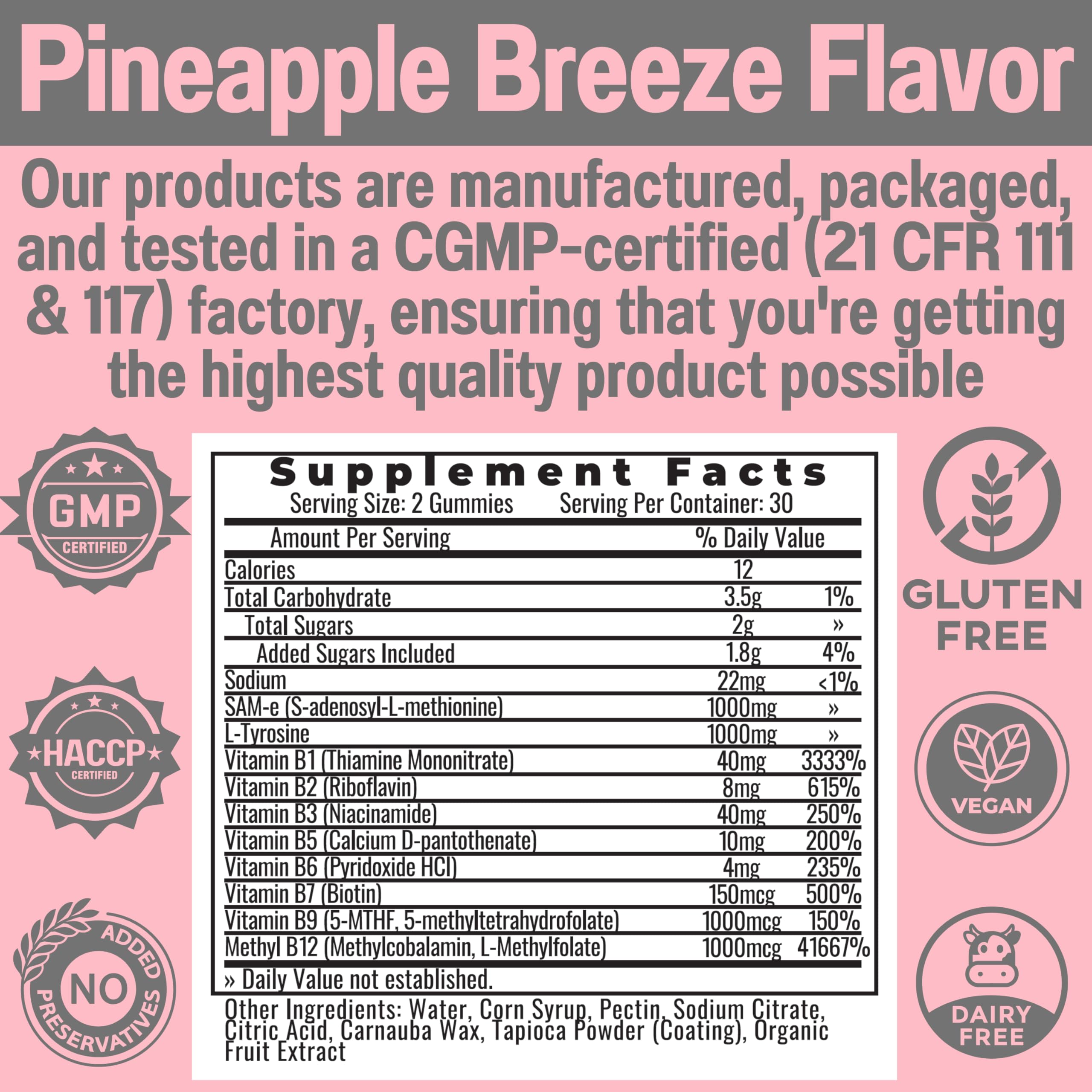 CGMP-certified facility quality assurance for SHIZAM gummies