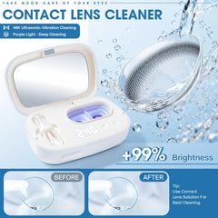 Shmian Deep 47KHz lens cleaner in travel-friendly case