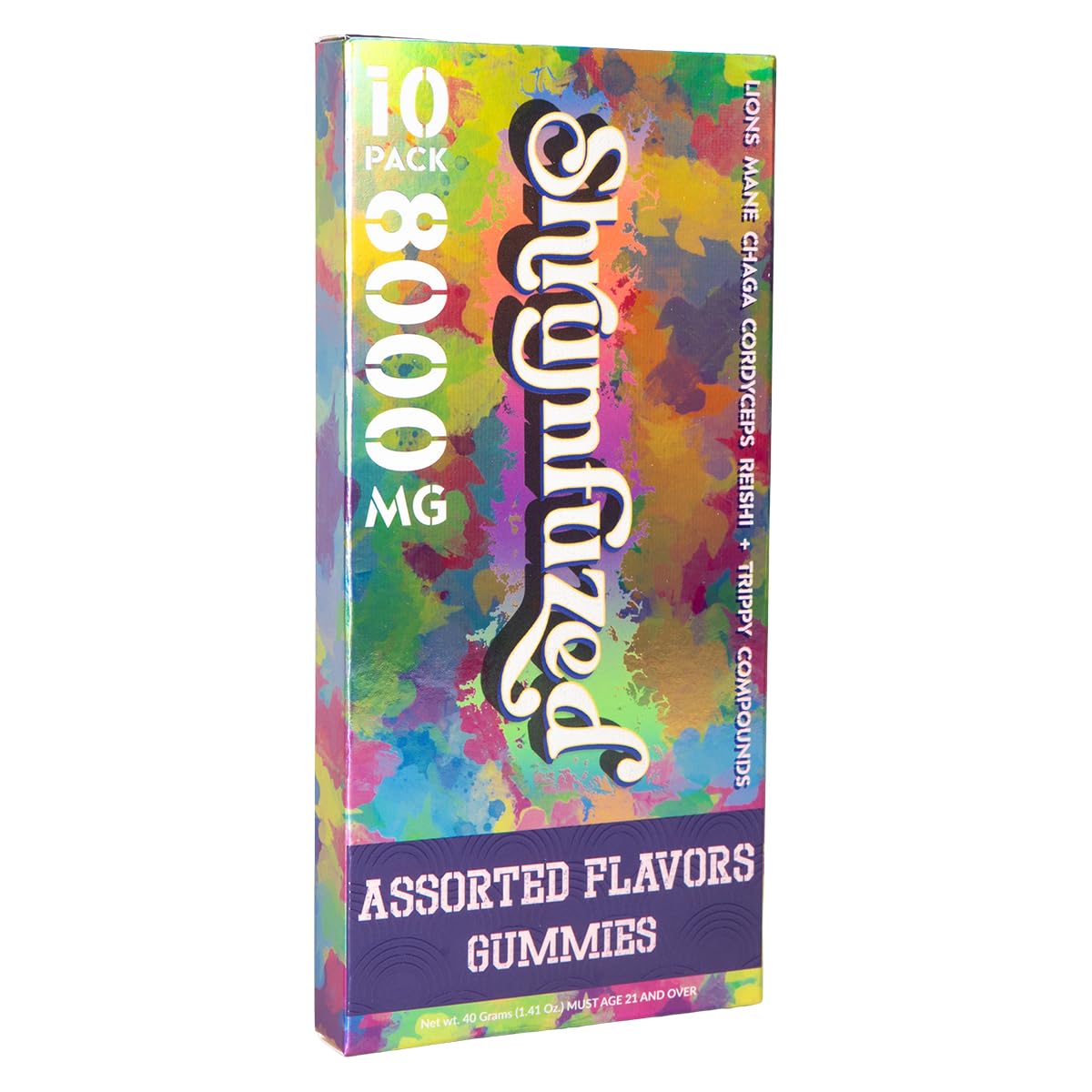 Gummies featuring Chaga imagery