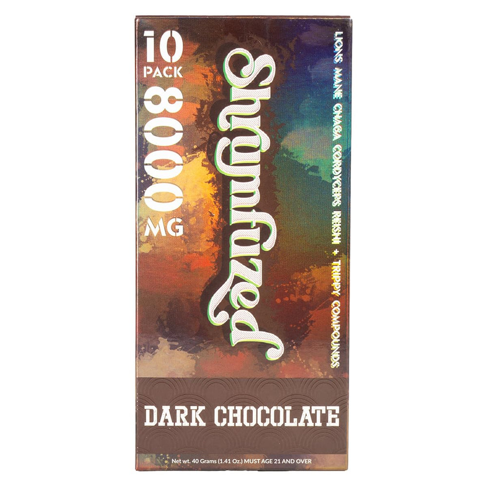 Shrumfuzed 8000mg Nootropic Gummy bottle in Dark Chocolate flavor