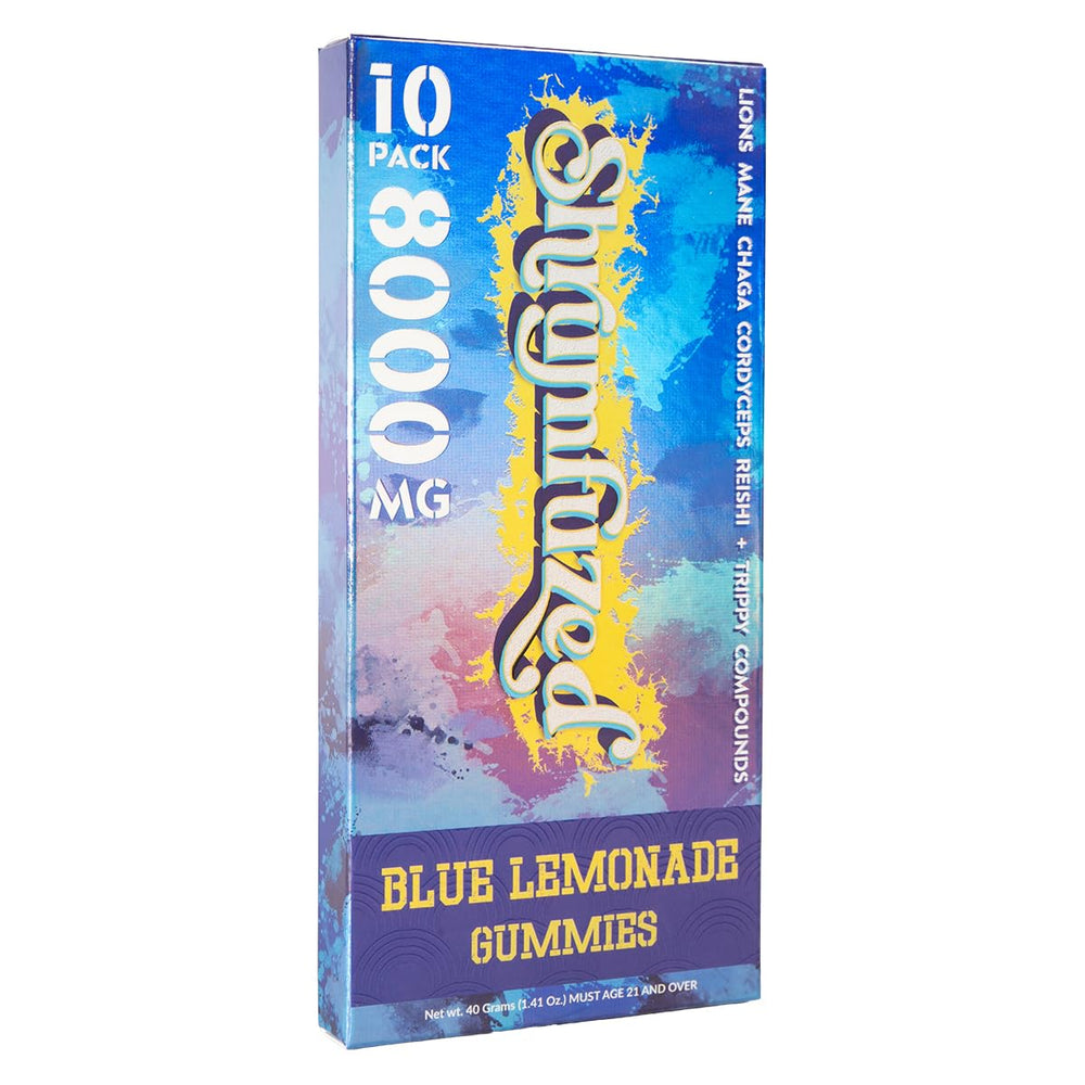 Pharmaceutical-grade tamper-evident packaging for Shrumfuzed Nootropic Gummy 8000mg