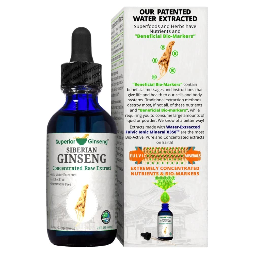 Pouring Siberian Ginseng Root Extract into a glass