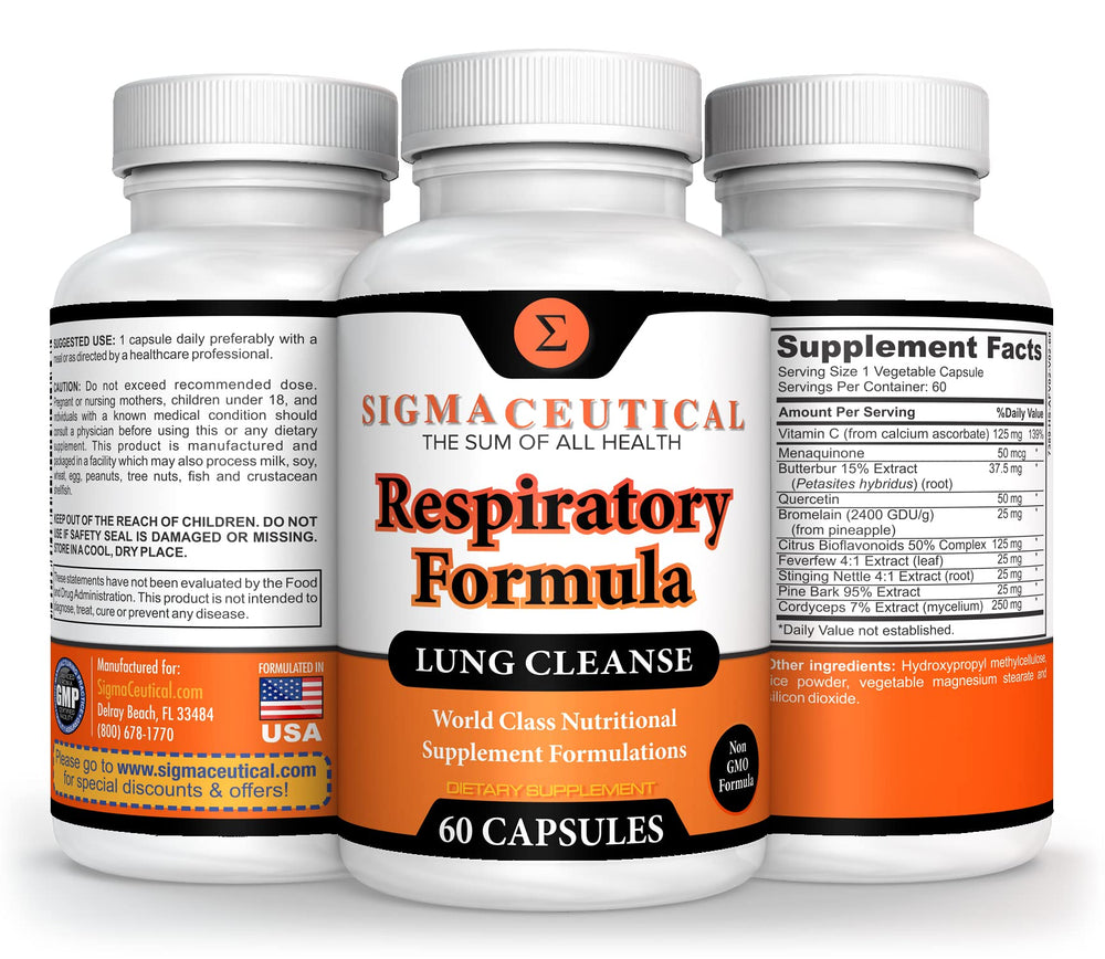 Quercetin and Bromelain enzymes for airway support