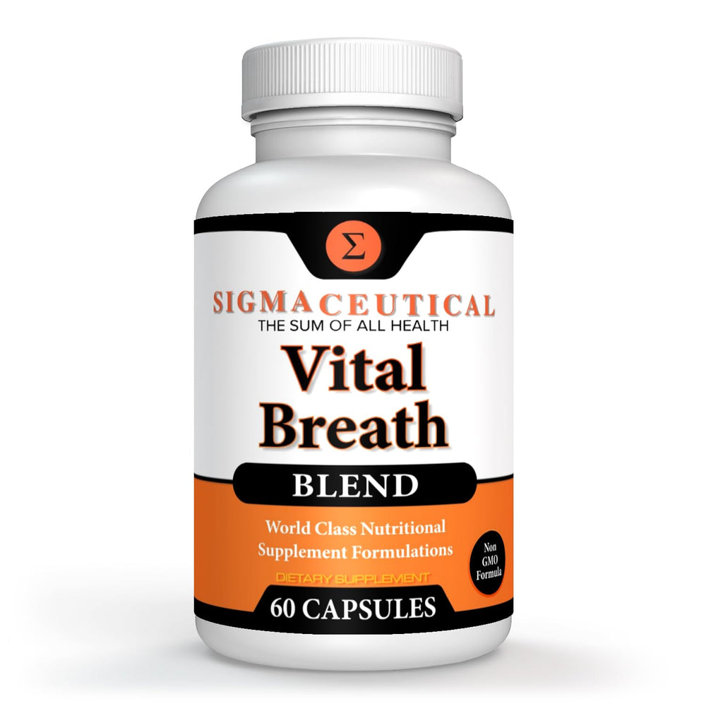 Sigmaceutical Respiratory Formula bottle label