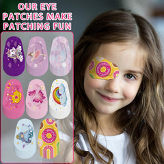 Close-up of soft non-woven patch material for kids