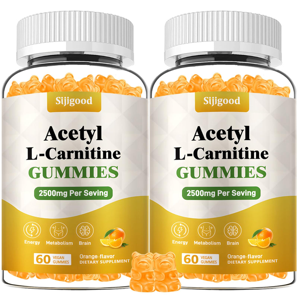 Sijigood Acetyl L-Carnitine gummies bottle label and packaging