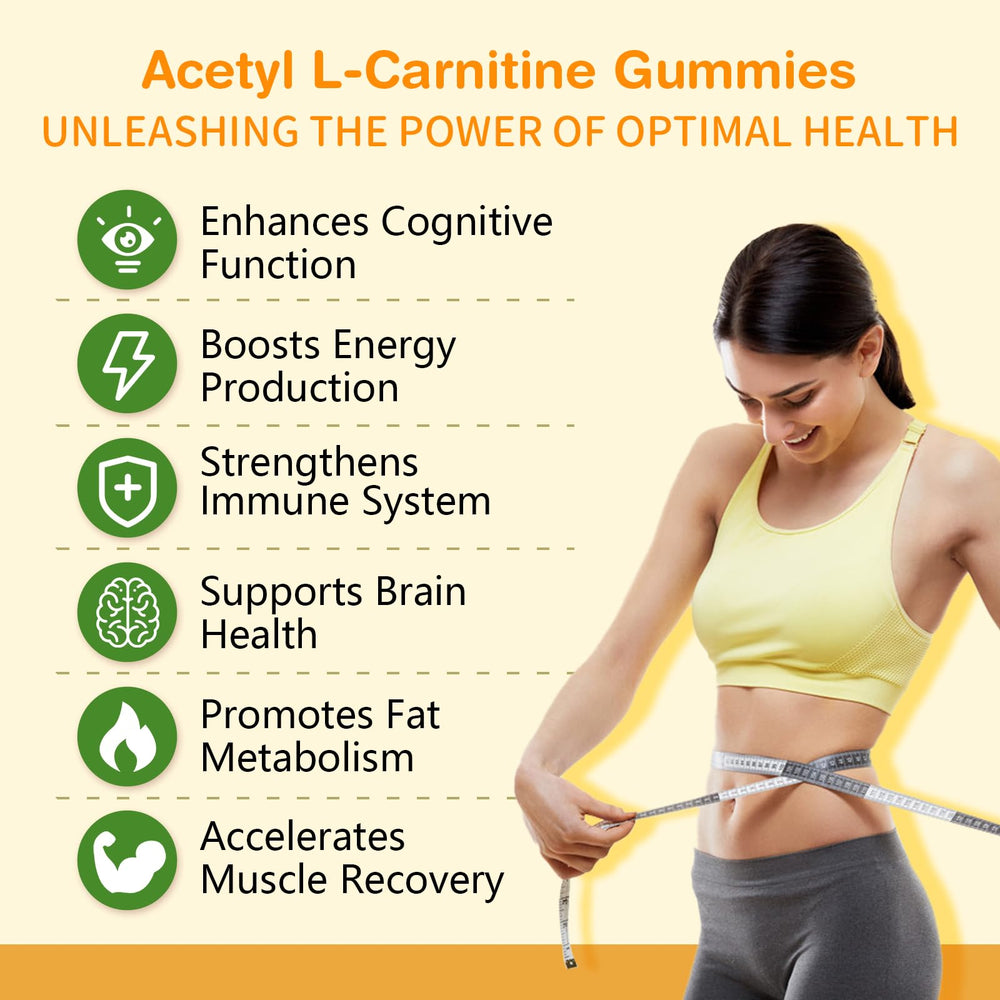 Gummies chews with orange flavor to support energy and metabolism