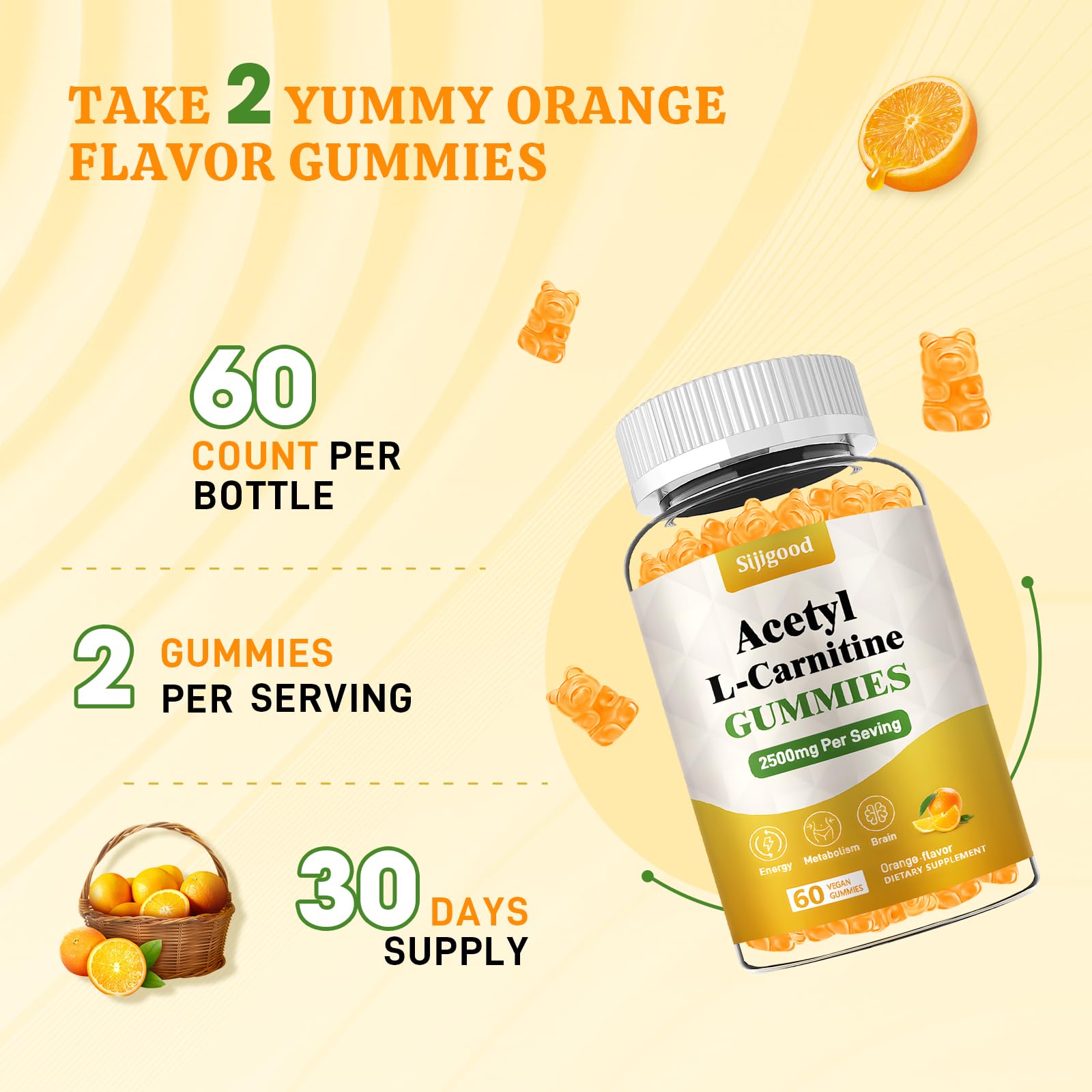 Two gummies per day serving size