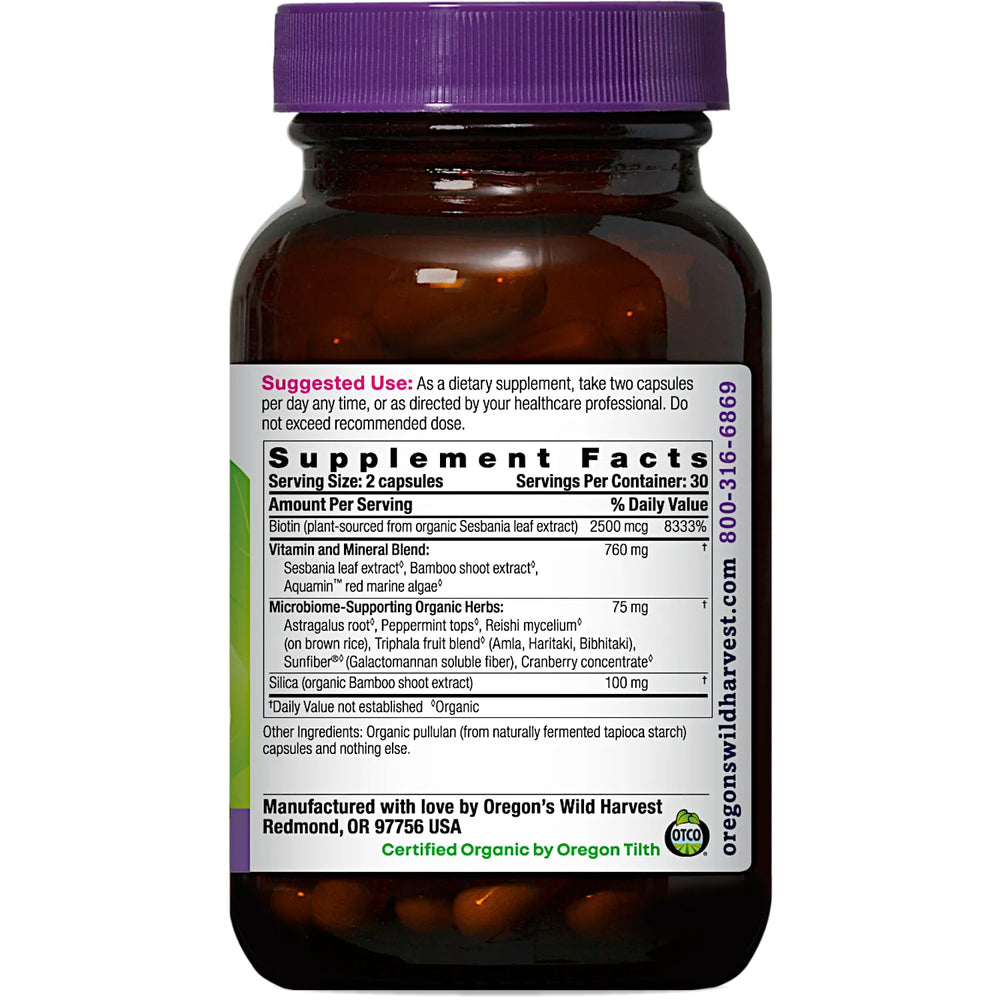 Close-up of organic Sesbania leaf extract and bamboo-derived silica