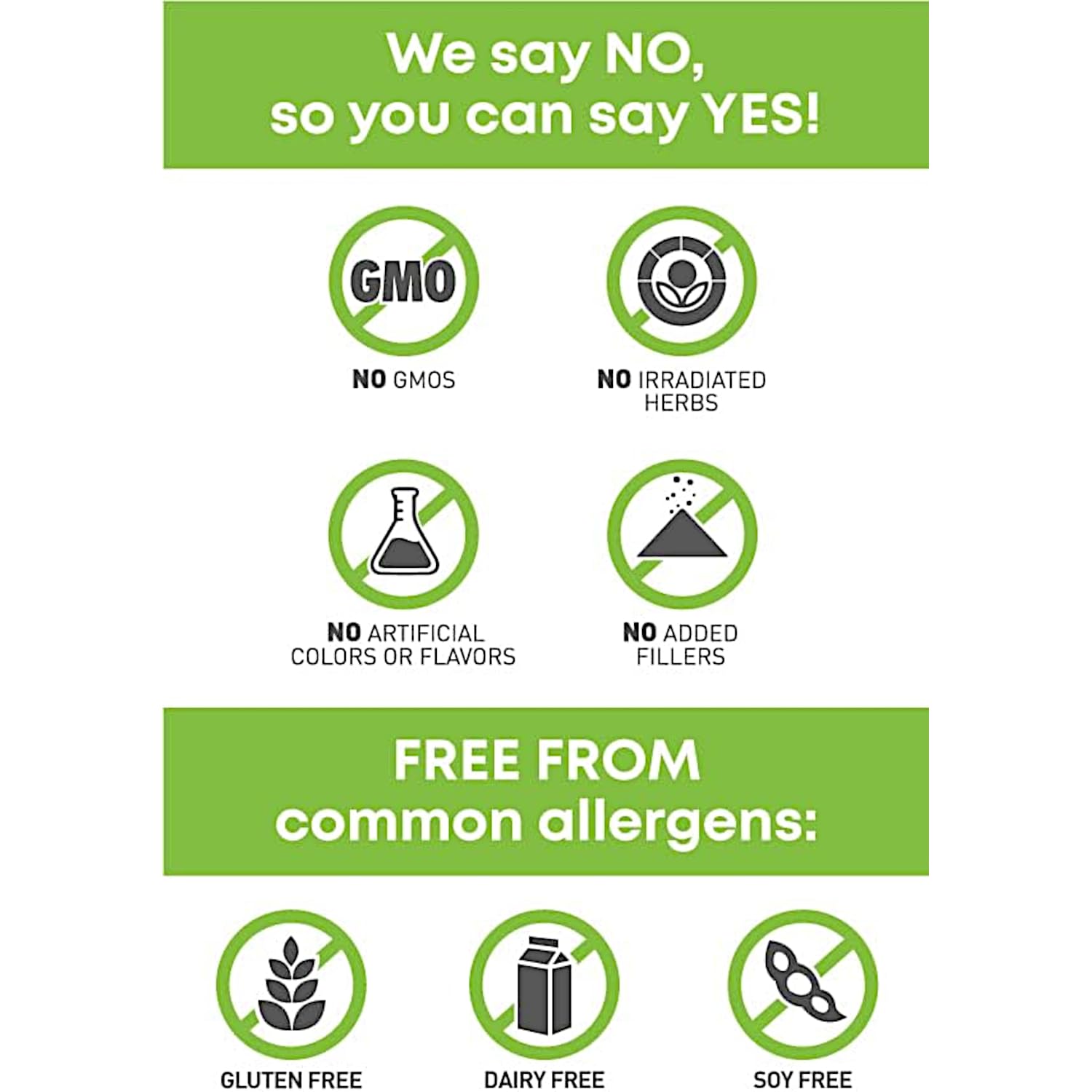 Nutrition details highlighting Biotin 2500 mcg and Aquamin minerals