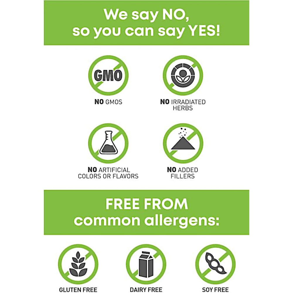 Nutrition details highlighting Biotin 2500 mcg and Aquamin minerals