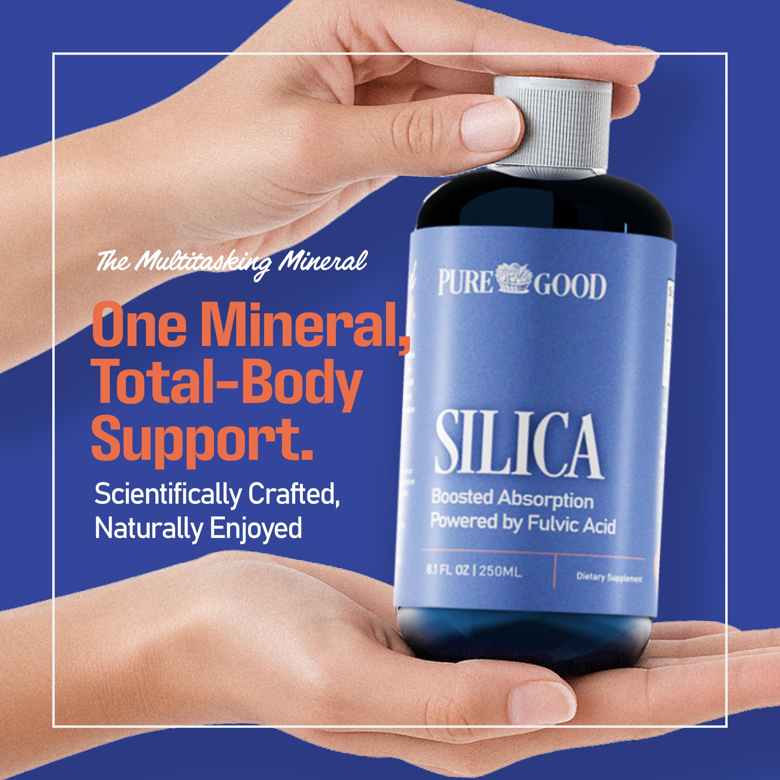 Silica supports hair, skin and nails