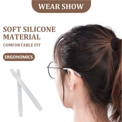 20-pack silicone eyeglass end tips