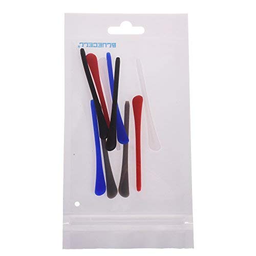 Assorted color silicone eyeglass end tips - color option 5