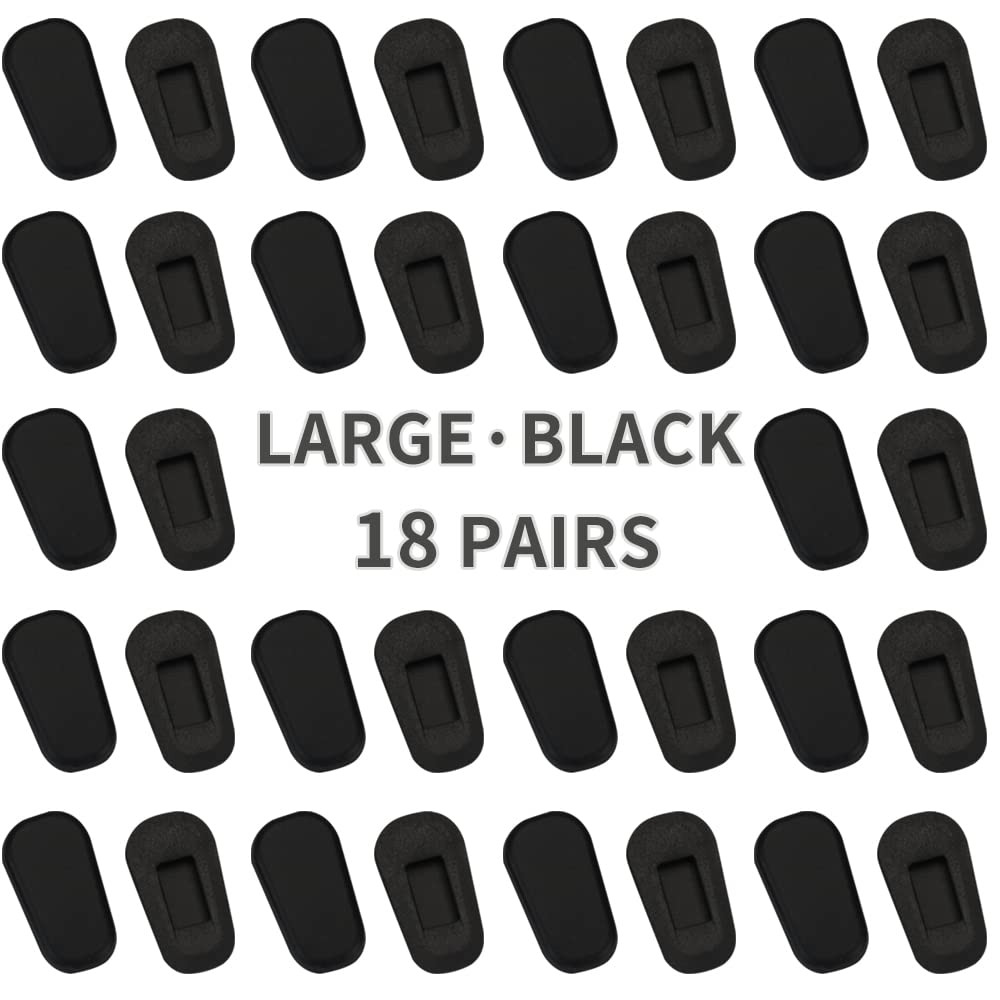 Close-up of silicone nose pad covers