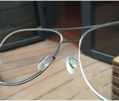 Silicone nose pads for glasses and sunglasses (10x5mm)