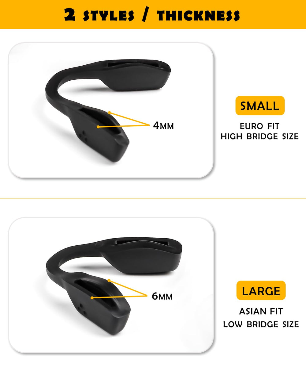 Silicone replacement nose pads for Oakley Tensile OX8170 frame