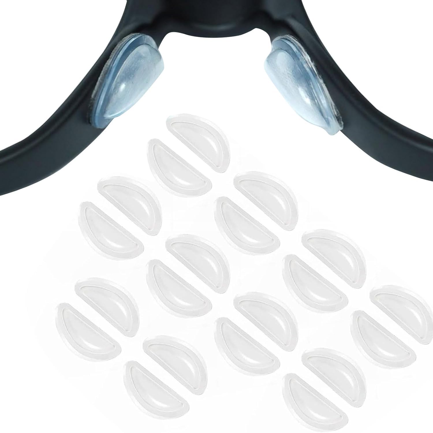 Box of 10 pairs silicone adhesive nose pads