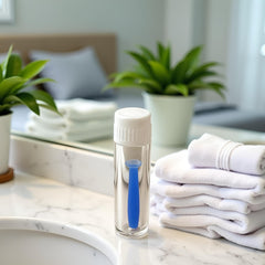 Silicone plunger tool suitable for soft and hard contact lenses
