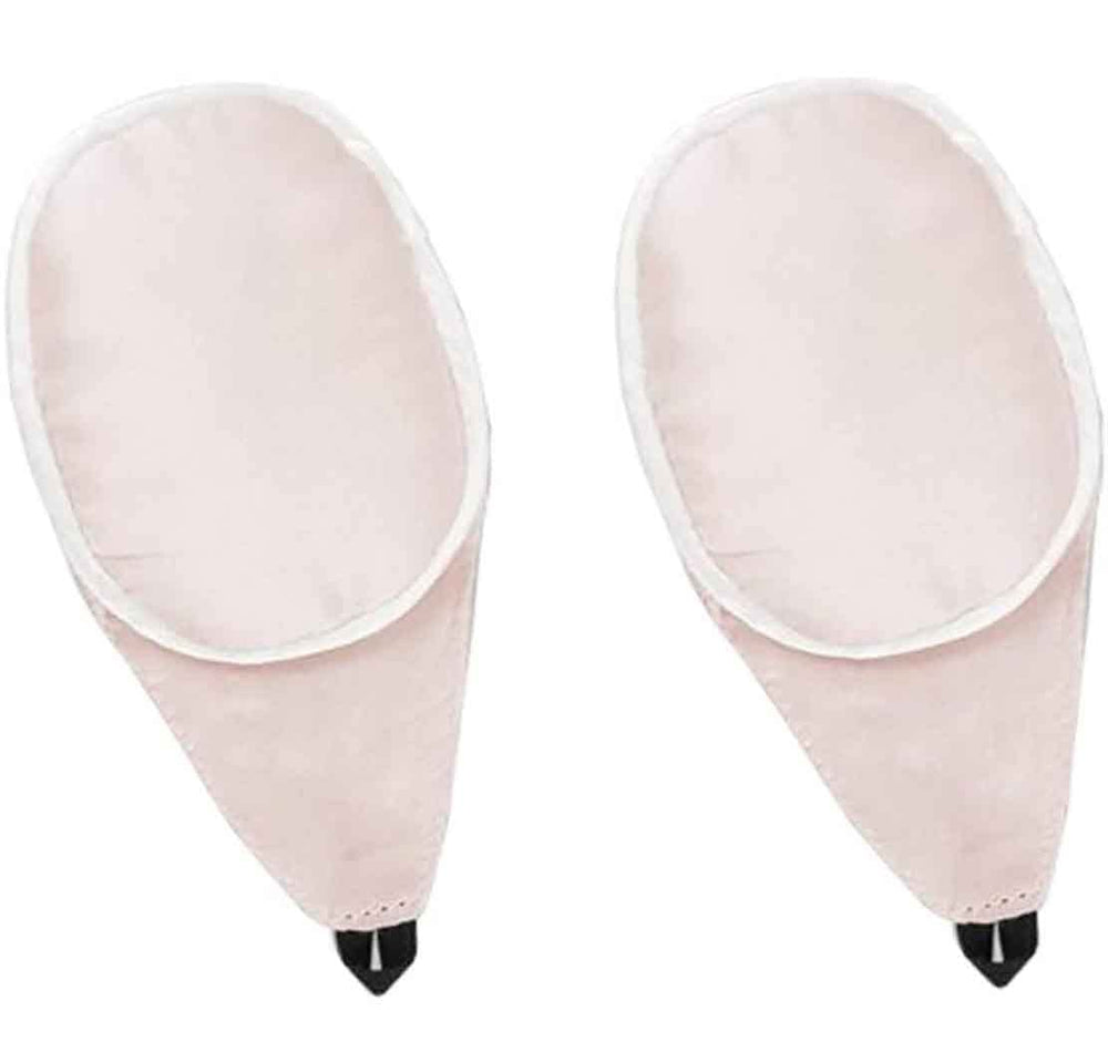 Silk eye patches for glasses – front view