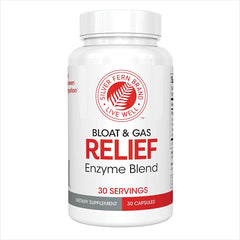 Silver Fern Bloat & Gas Relief Digestive Enzyme Blend bottle