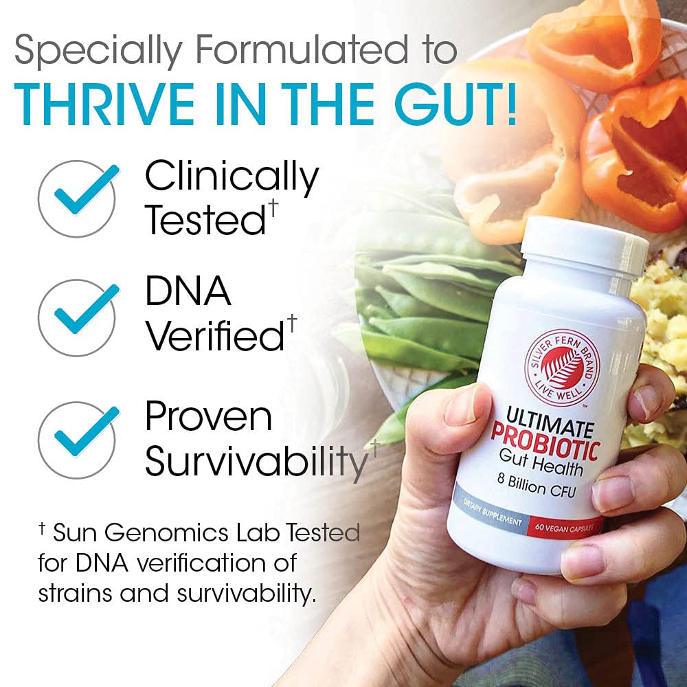 Packaging of Silver Fern Brand Gut Health Tune Up Kit