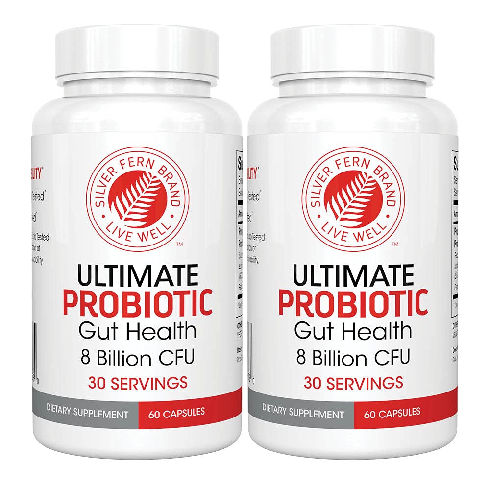 Silver Fern Ultimate Probiotic 2-Pack bottle set