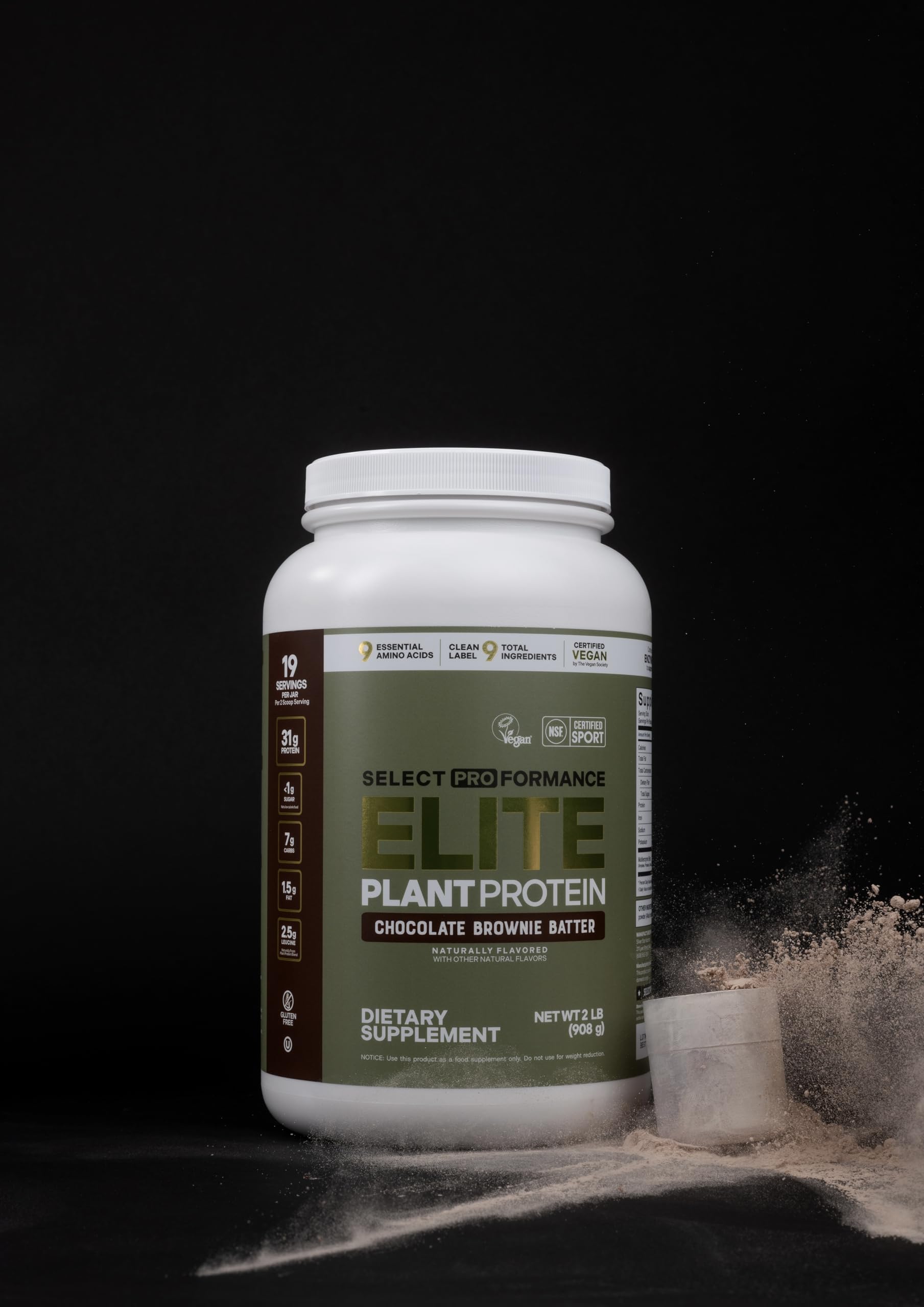 Silver Star Nutrition Elite Protein shake ready to fuel a workout