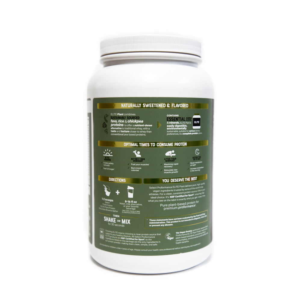 Silver Star Nutrition Elite Plant Protein close-up showing smooth, creamy texture