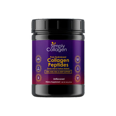 Front view of Simply Collagen bottle