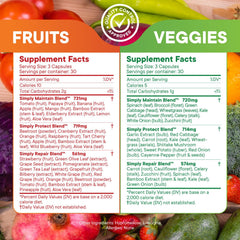 Label showing Non-GMO and Soy-Free certifications