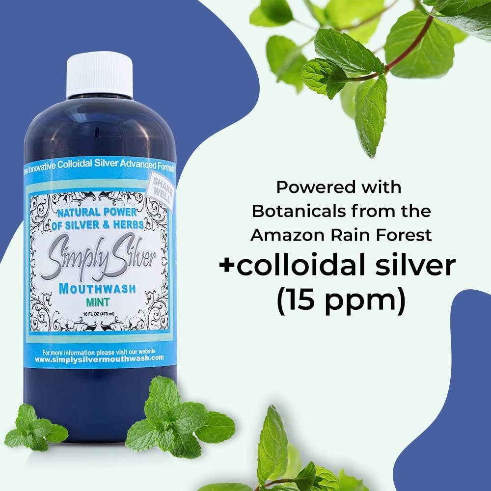 Label highlighting 15 PPM colloidal silver content