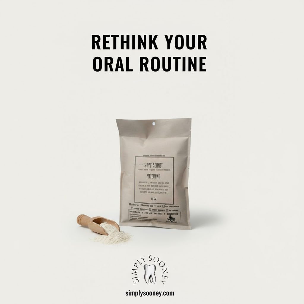 Zero waste paper packaging for Simply Sooney tooth powder
