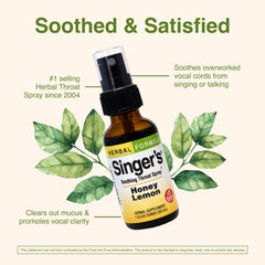 Spray application demonstrating throat spray usage