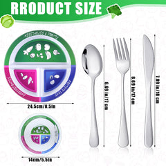 Singhoow bariatric diet bowls featuring measuring lines (5.51 inch)