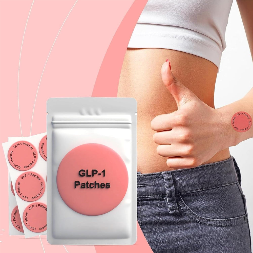 Back view of SINKDA GLP-1 patches packaging