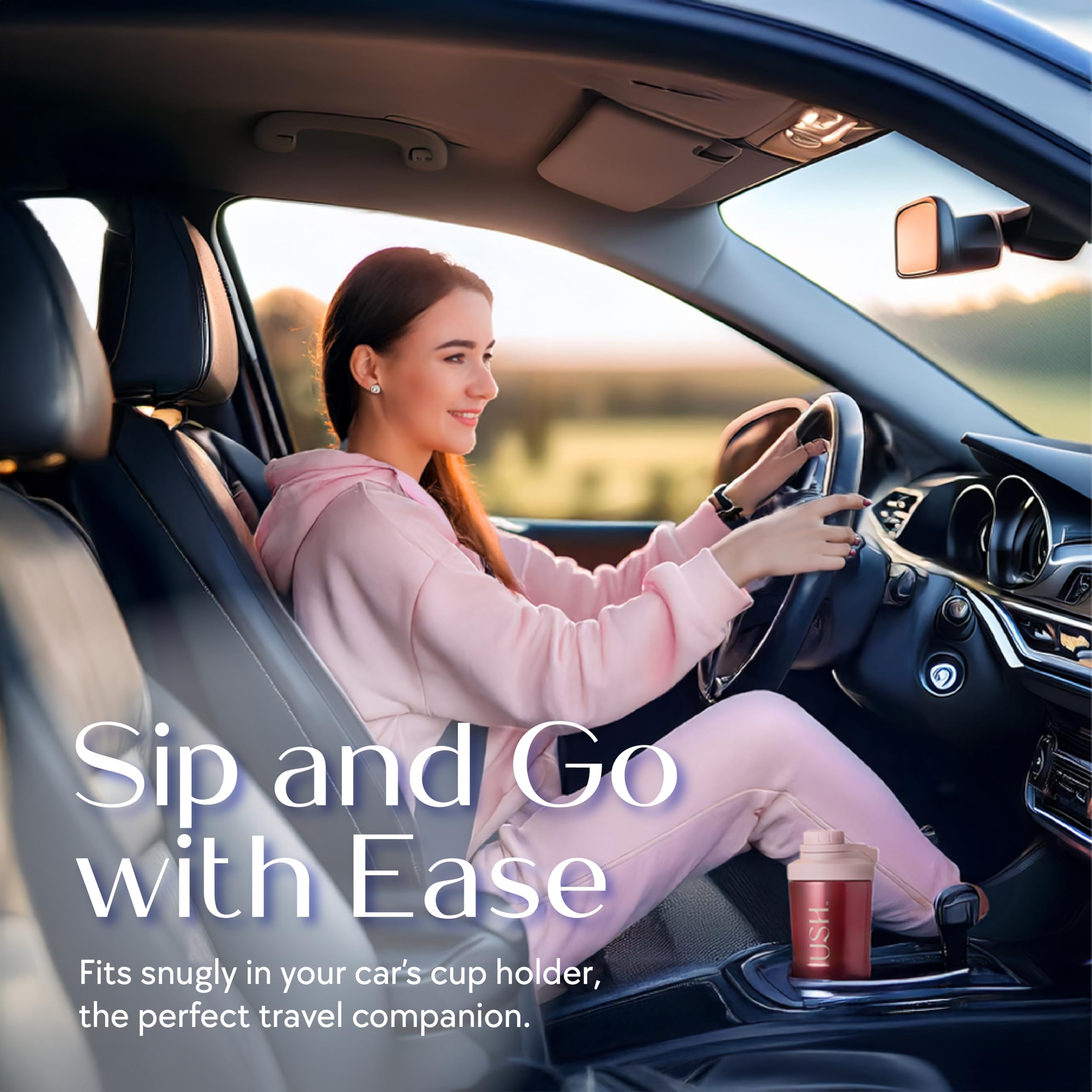 SIPLUSH Paradise Shaker wide mouth allows easy cleaning after smoothies.