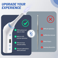 Three suction modes: Soft, Clean, Strong