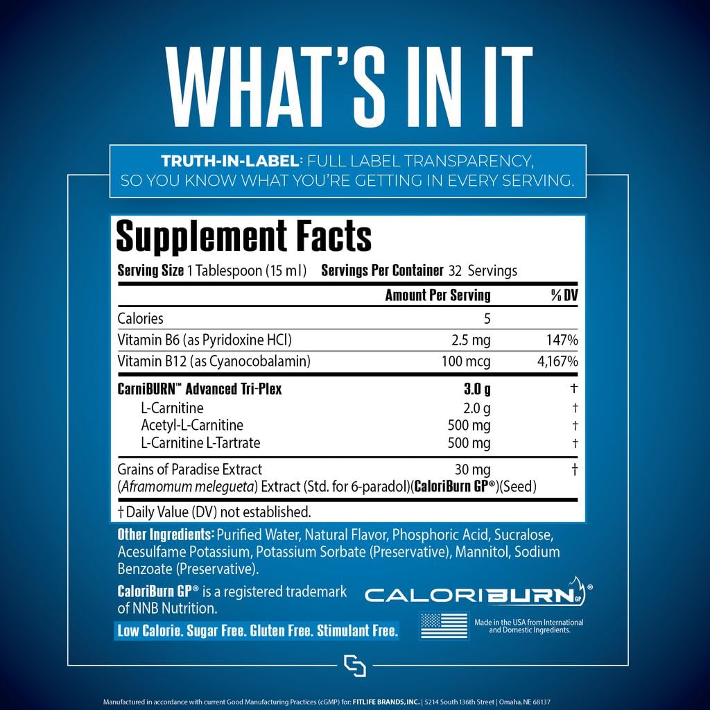 SIRENLABS L-Carnitine Elite Burn pour shot for quick mixing and daily energy.