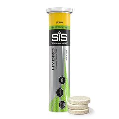 SIS Hydro lemon tablets in tube for refreshing hydration and electrolytes