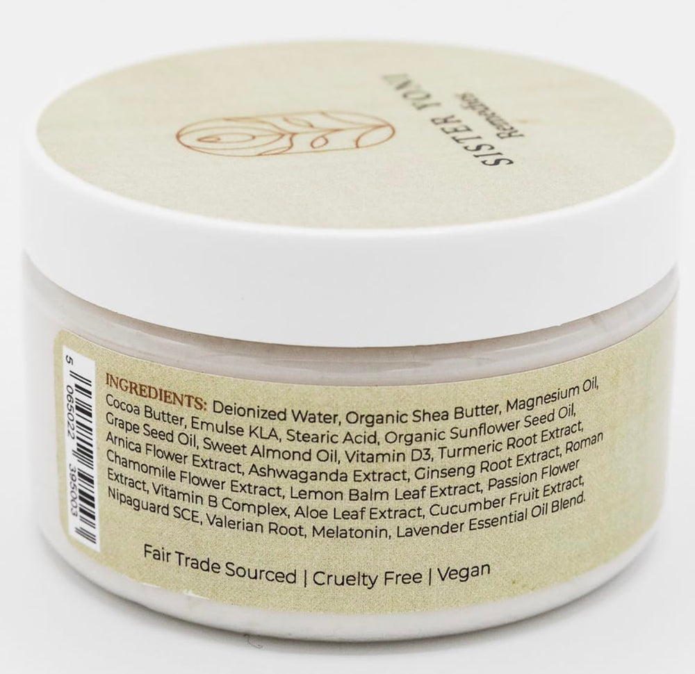 Fair Trade-sourced ingredients symbol next to the product