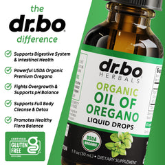 Six-month supply of oregano oil drops
