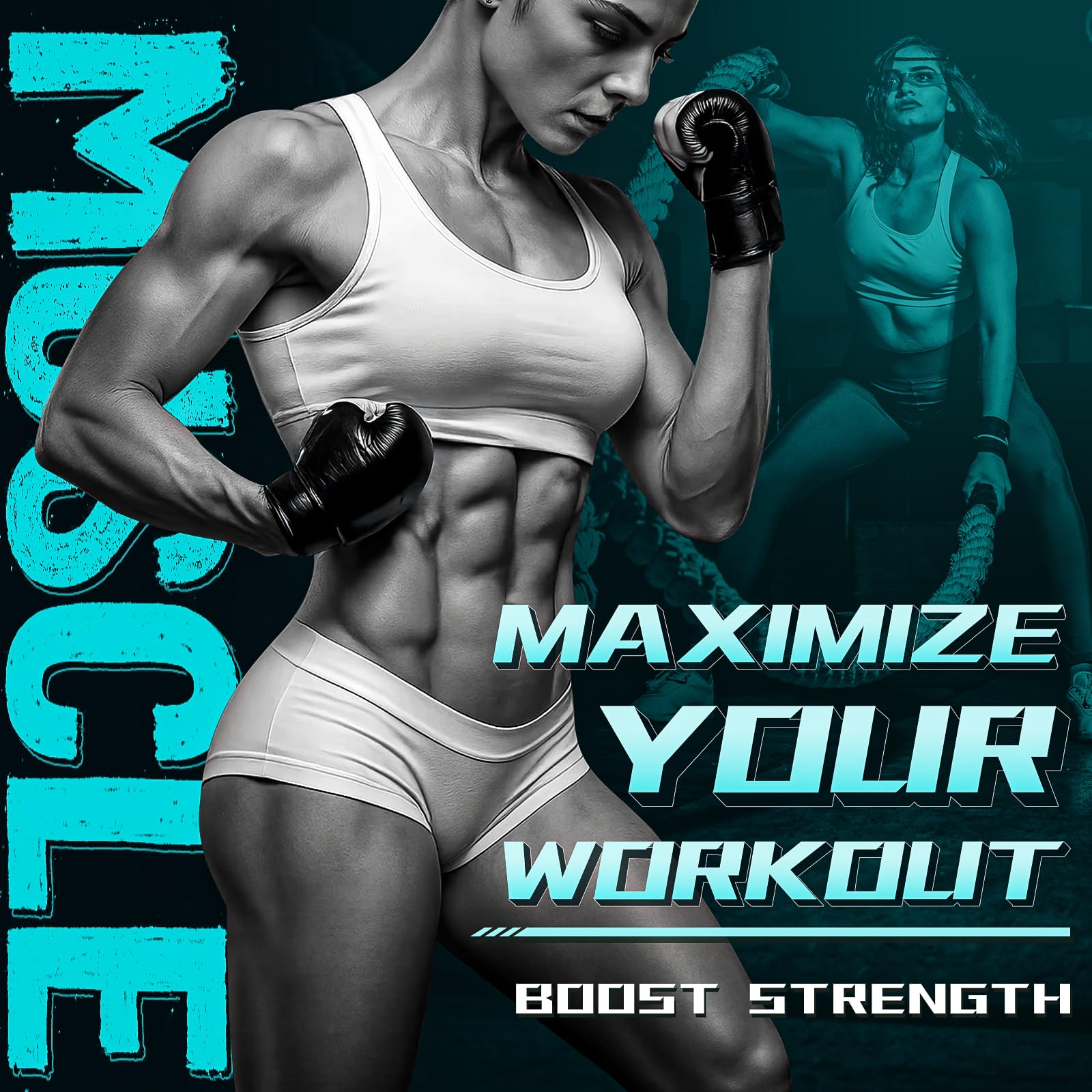 Athlete using creatine gummies for pre- or post-workout recovery