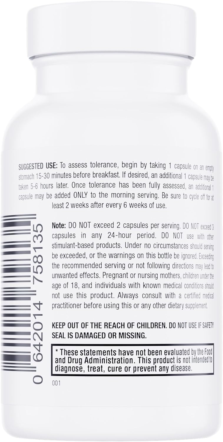 Close-up of Skald nutrition facts on the label