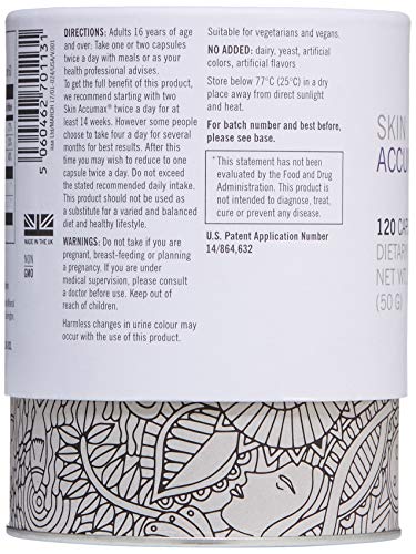 Made in the UK under cGMP compliance and FDA registered