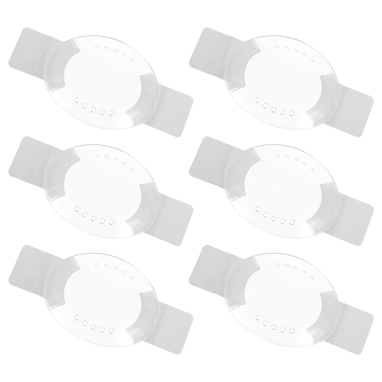 Skin-friendly tape for eye patch application