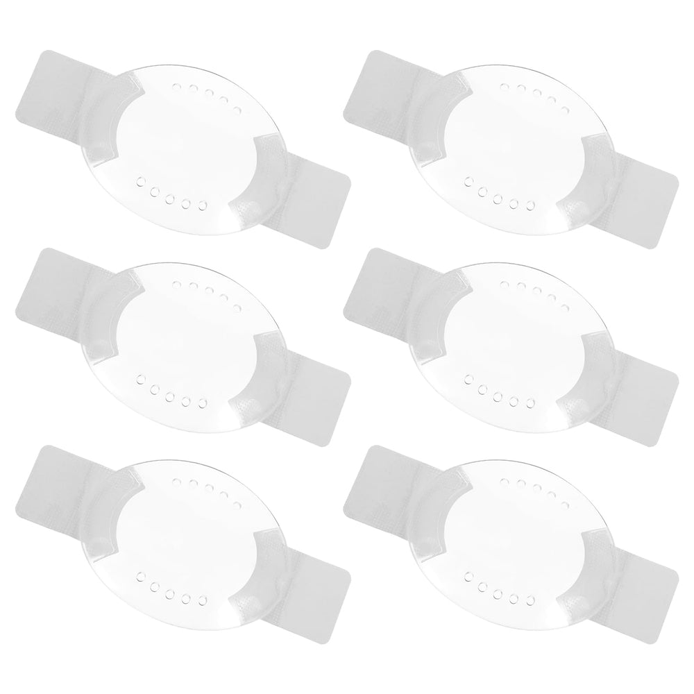 Skin-friendly tape for eye patch application