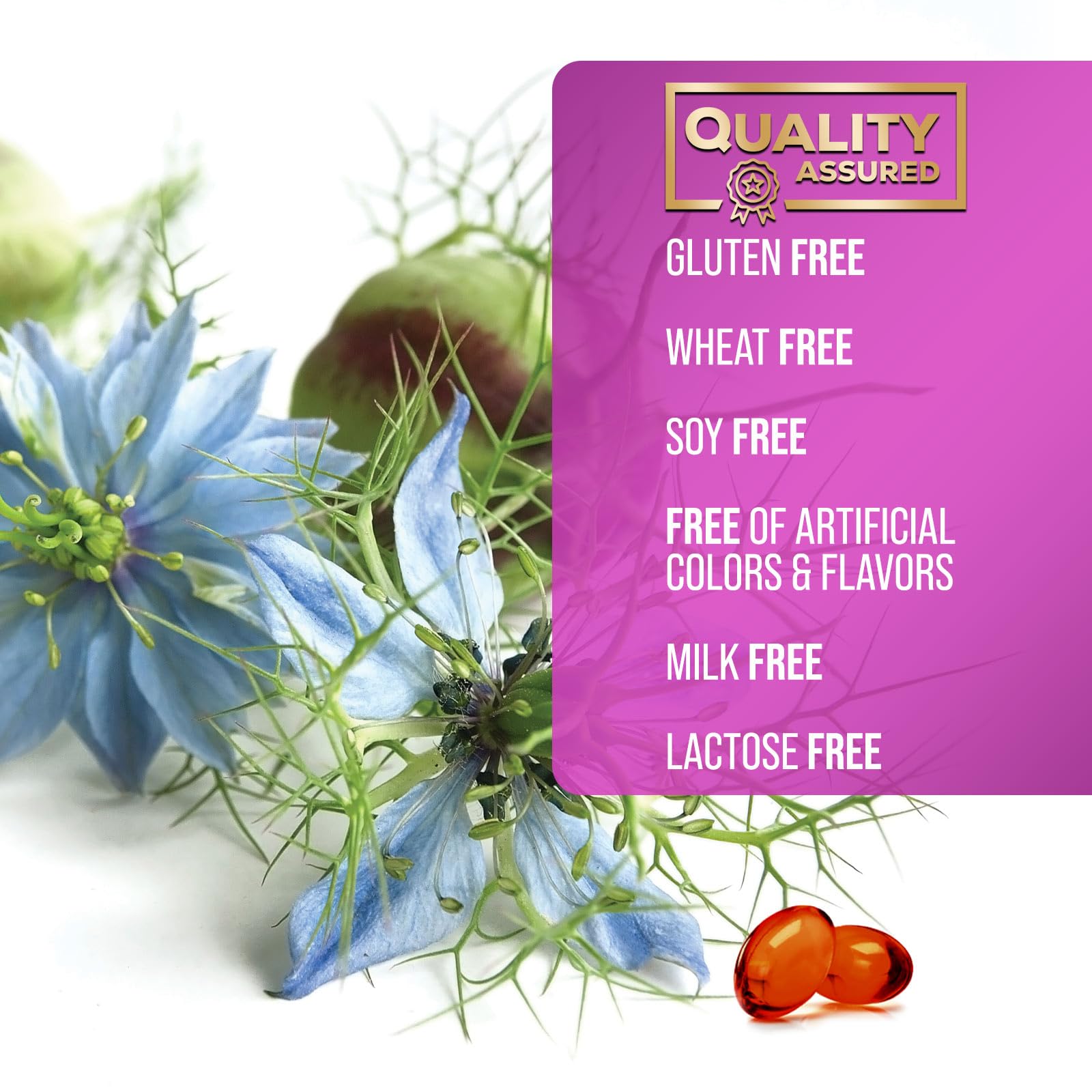 Skin and hair beauty enhanced by black seed oil