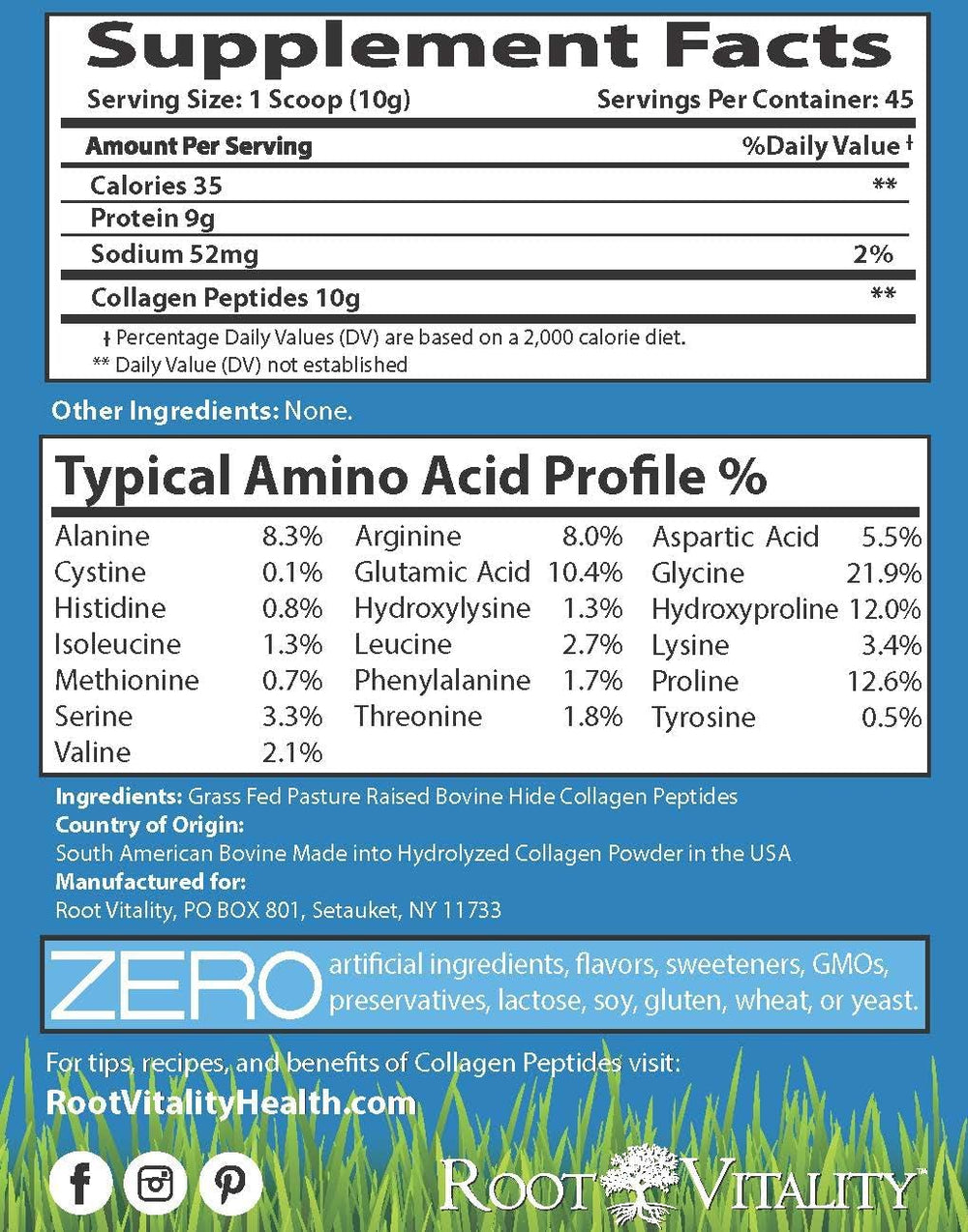 Illustration of skin, hair, and nails benefits from collagen powder